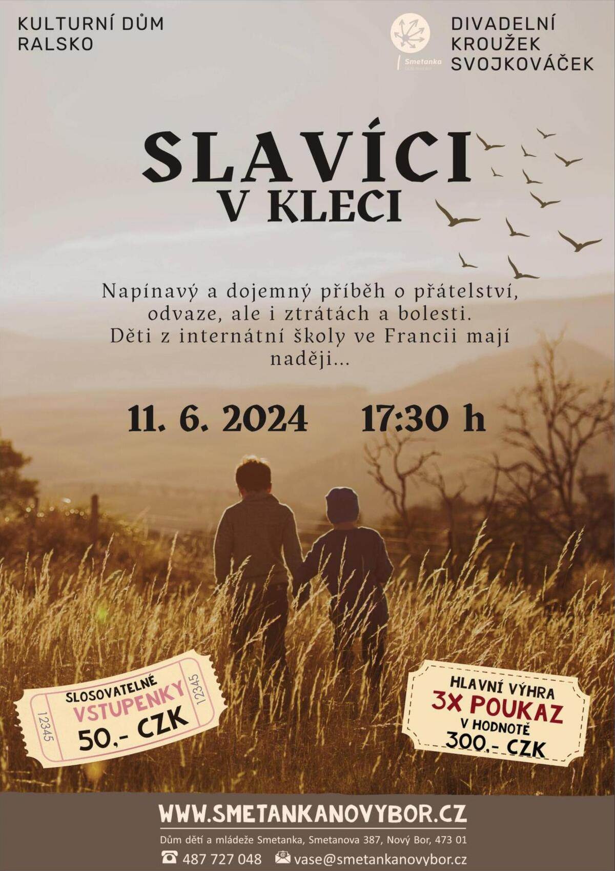 Pozvánka na divadlo Svojkováček